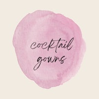 a pink circle with the words cocktail gourds on it