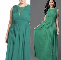emerald green bridesmaid dresses
